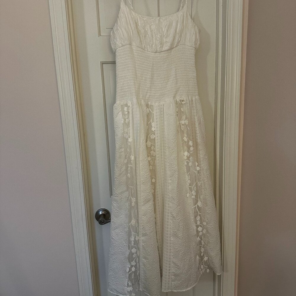 Maeve Drop Waist Floral Dress